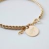  DISC - ROUND BEADED BRACELET 