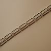  BOLD RECTANGLE CARABINER CHOKER NECKLACE (S) 
