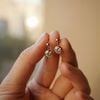  BOLD STONE DROP EARRINGS 