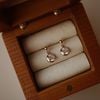  BOLD STONE DROP EARRINGS 