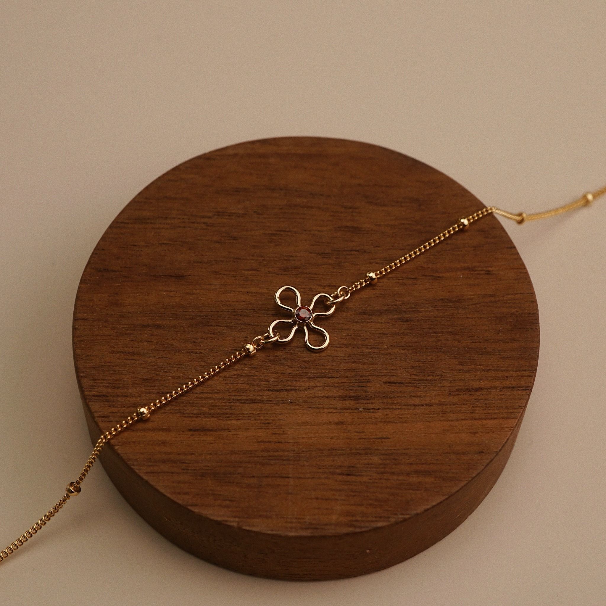  FLOWER SATELLITE BRACELET 