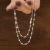  TINY SPARKLE BALL NECKLACE (S) 