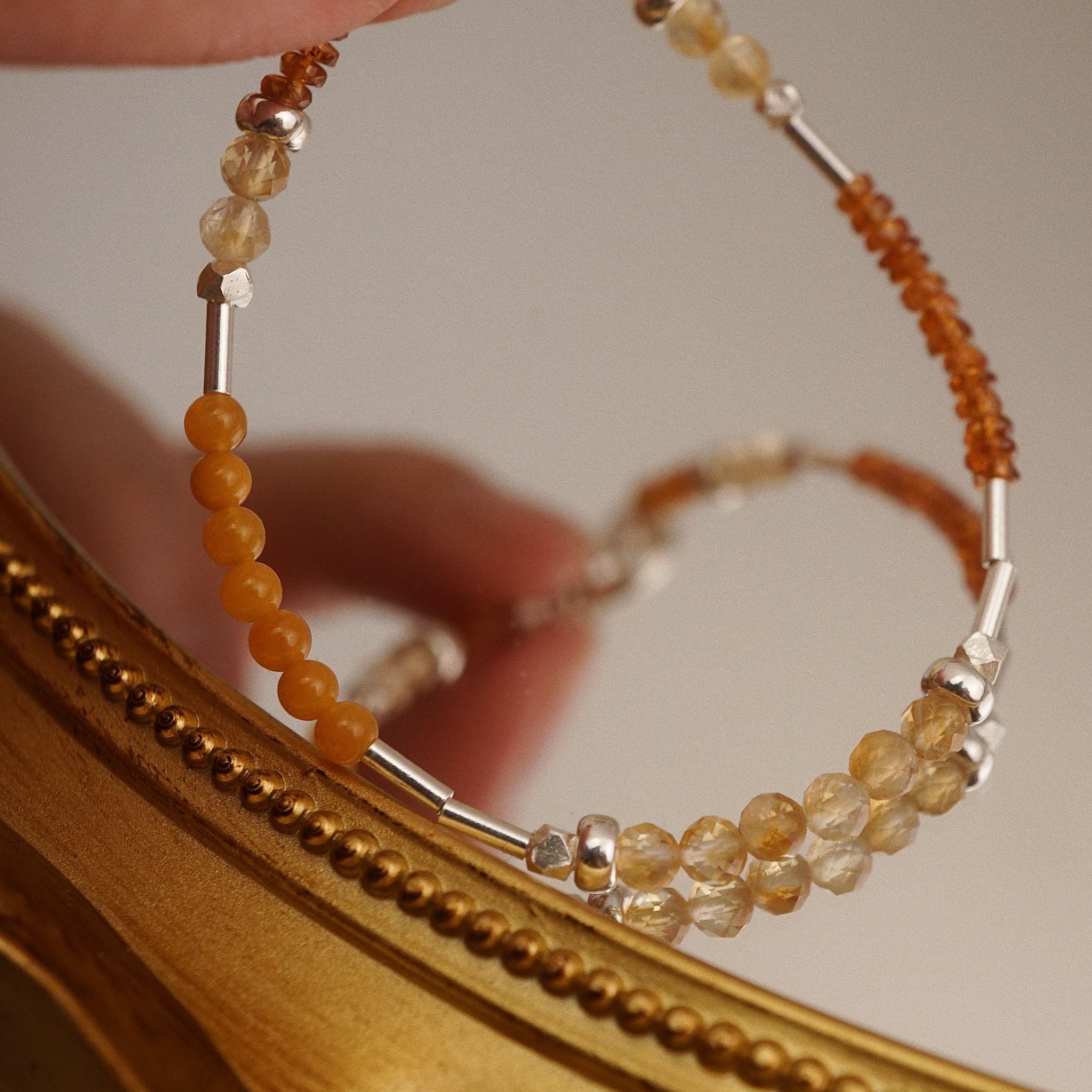  YELLOW PALETTE SPRING LOCK BRACELET (S) 