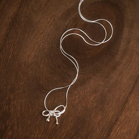 BOW NECKLACE (S)