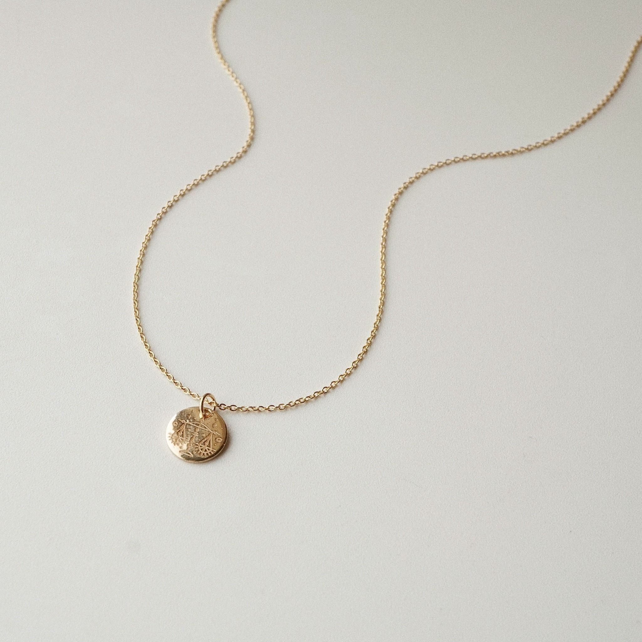  CLASSIC DISC NECKLACE 