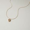  CLASSIC DISC NECKLACE 