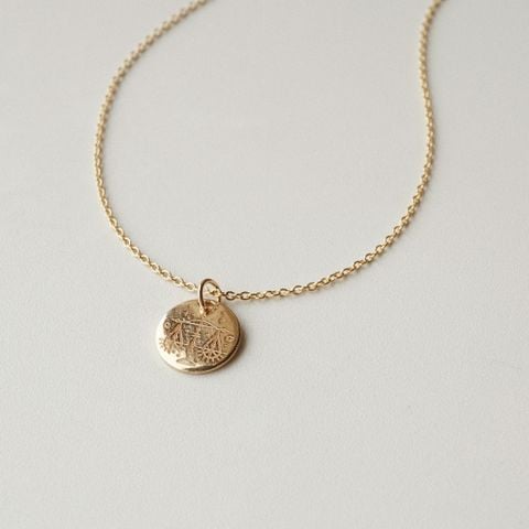 CLASSIC DISC NECKLACE