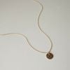  CLASSIC DISC NECKLACE 