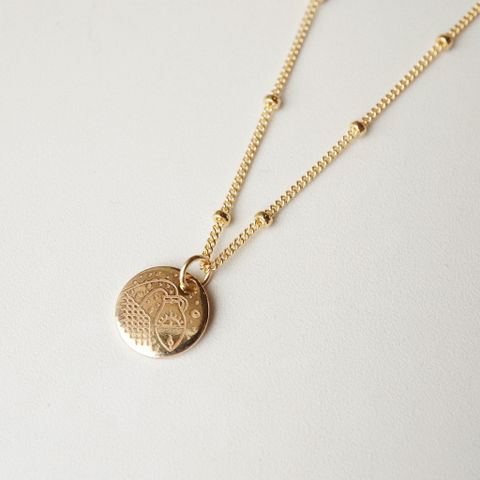 CLASSIC DISC SATELLITE NECKLACE