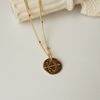  CLASSIC DISC SATELLITE NECKLACE 