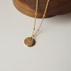  CLASSIC DISC SATELLITE NECKLACE 