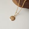  CLASSIC DISC SATELLITE NECKLACE 