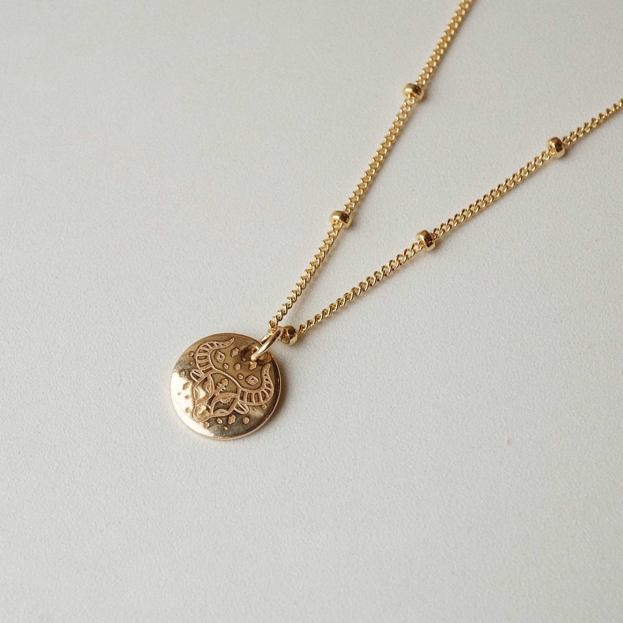  CLASSIC DISC SATELLITE NECKLACE 