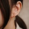  CLIP DETACHABLE HOOP EARRINGS 