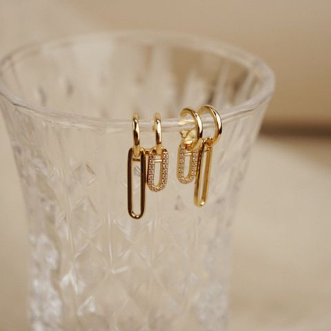CLIP DETACHABLE HOOP EARRINGS