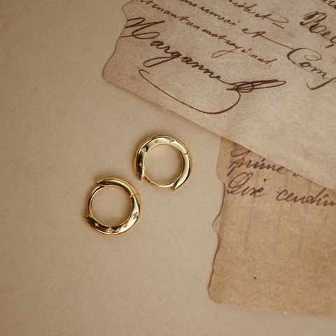 COSMIC MINI HOOP EARRINGS