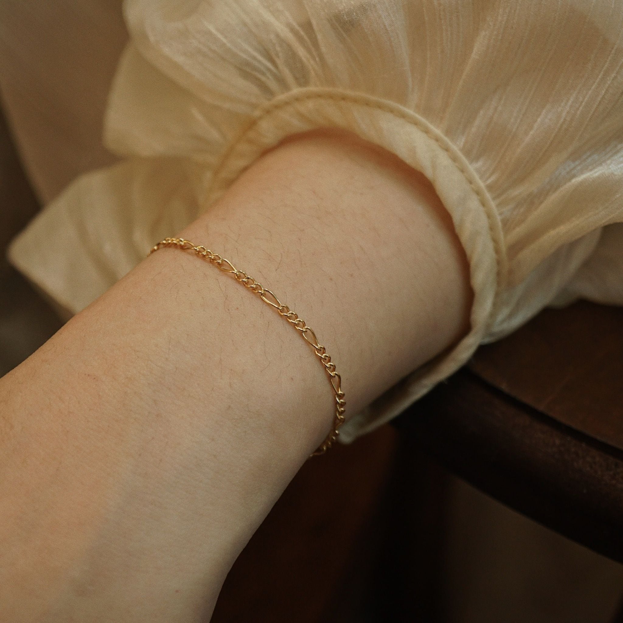  FIGARO CHAIN BRACELET 