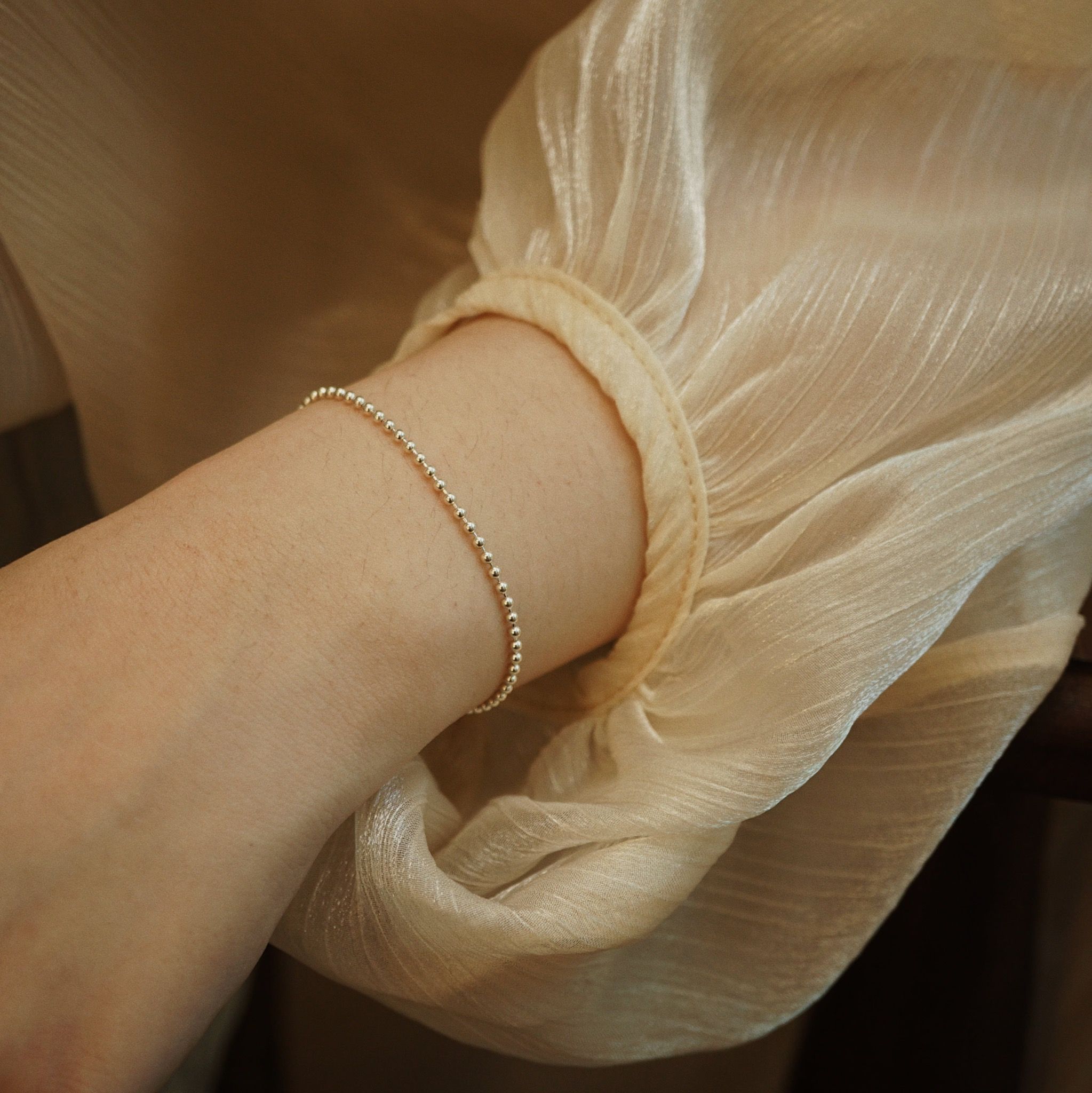  DISCO BEAD CHAIN BRACELET (S) 