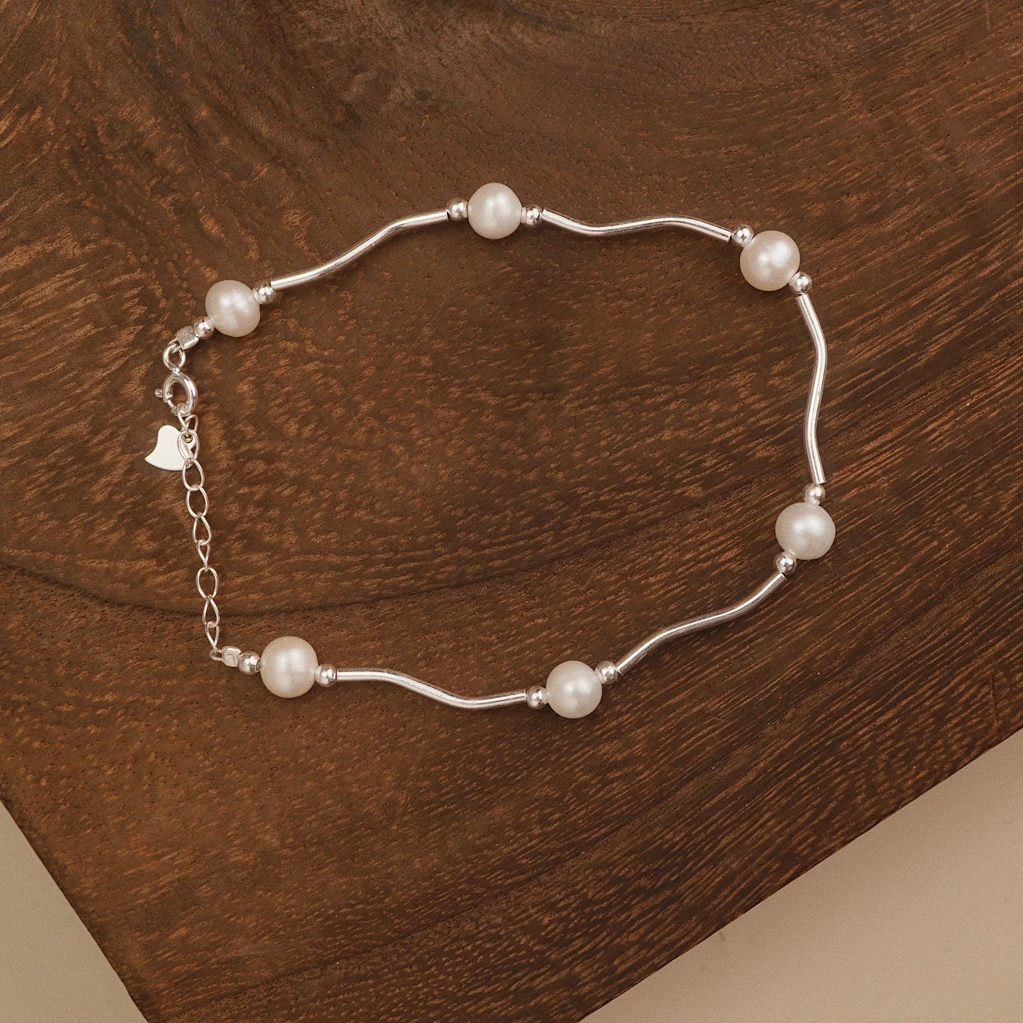  ROUND PEARL RIPPLE BRACELET (S) 