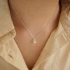  PUFF HEART & KEY NECKLACE (S) 