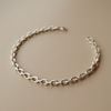  DIAMOND CUT OVAL LINK BRACELET (S) 