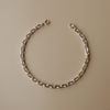  DIAMOND CUT OVAL LINK BRACELET (S) 
