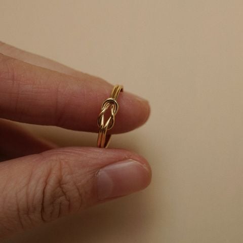 DOUBLE KNOT RING