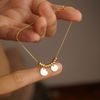  MINI DISC & MINI HEART ROSIE BRACELET 