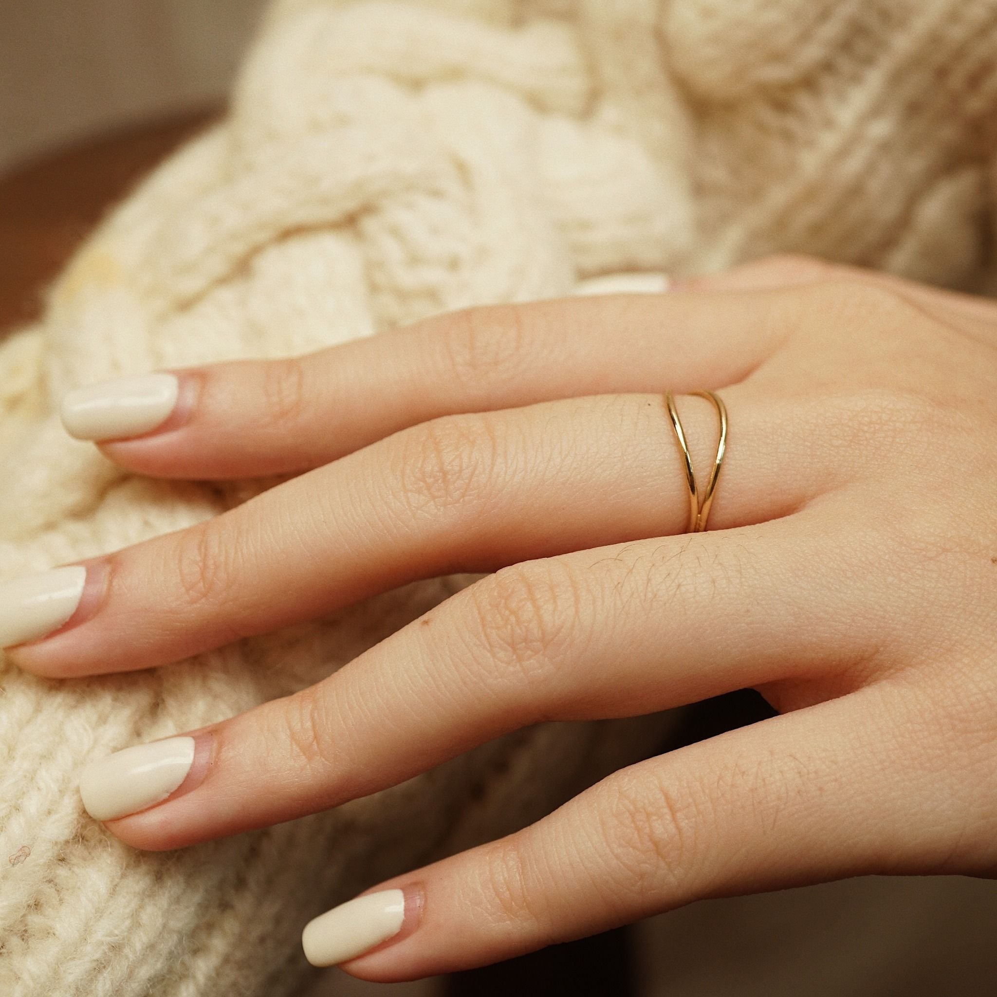  DUO SKINNY RING 