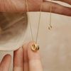  DOUBLE HOOP NECKLACE 