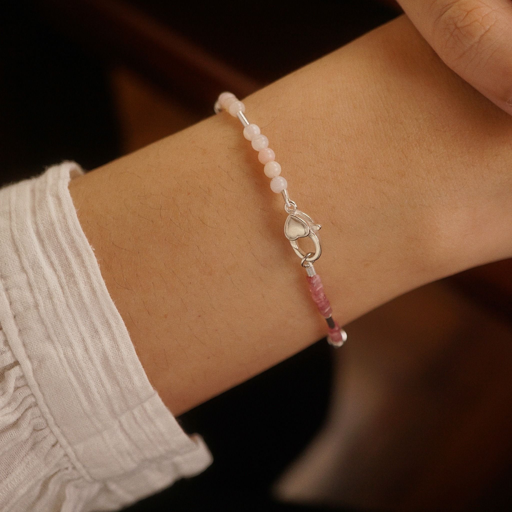  PINK PALETTE HEART LOCK BRACELET (S) 