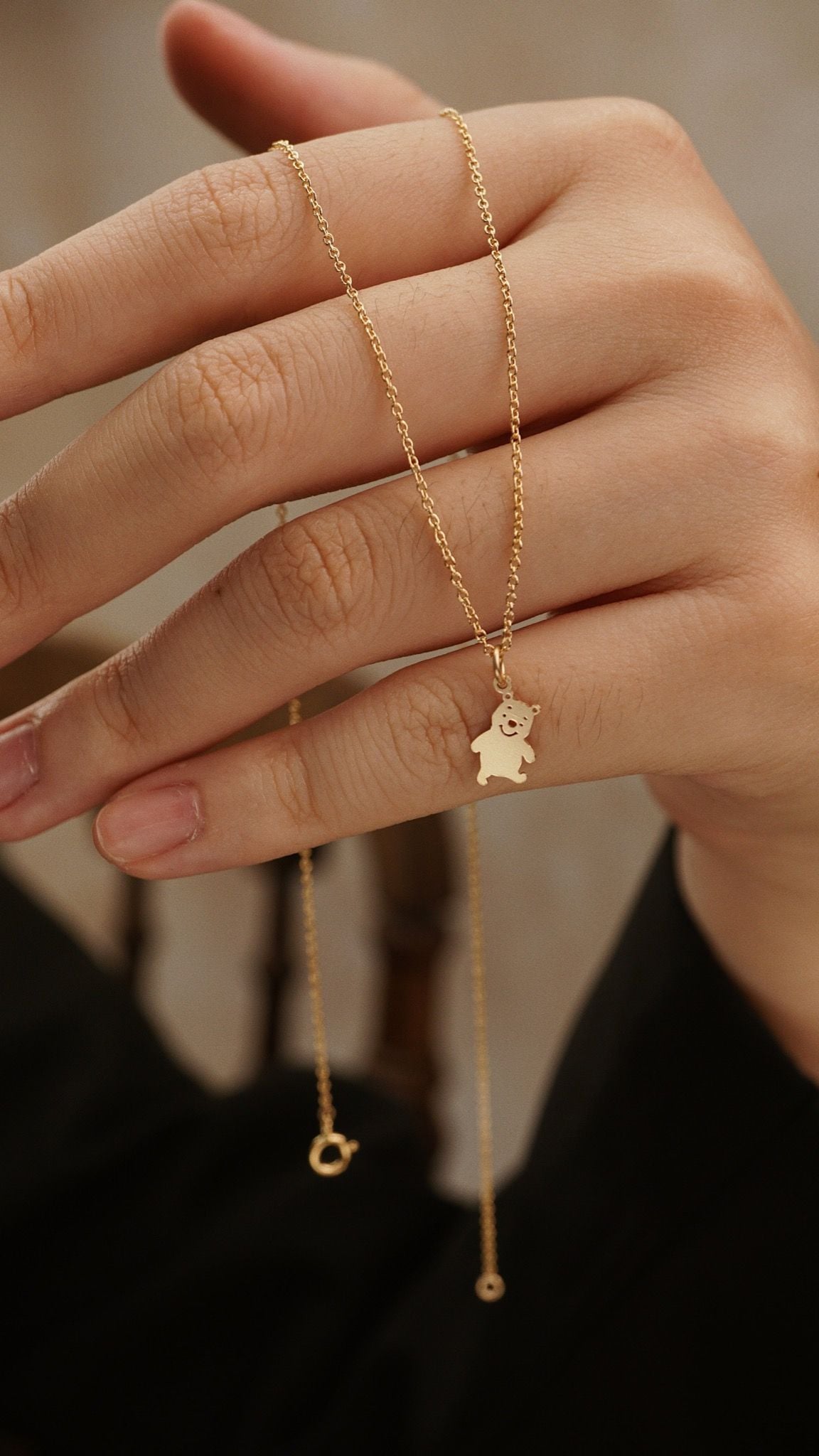  TEDDY BEAR NECKLACE 