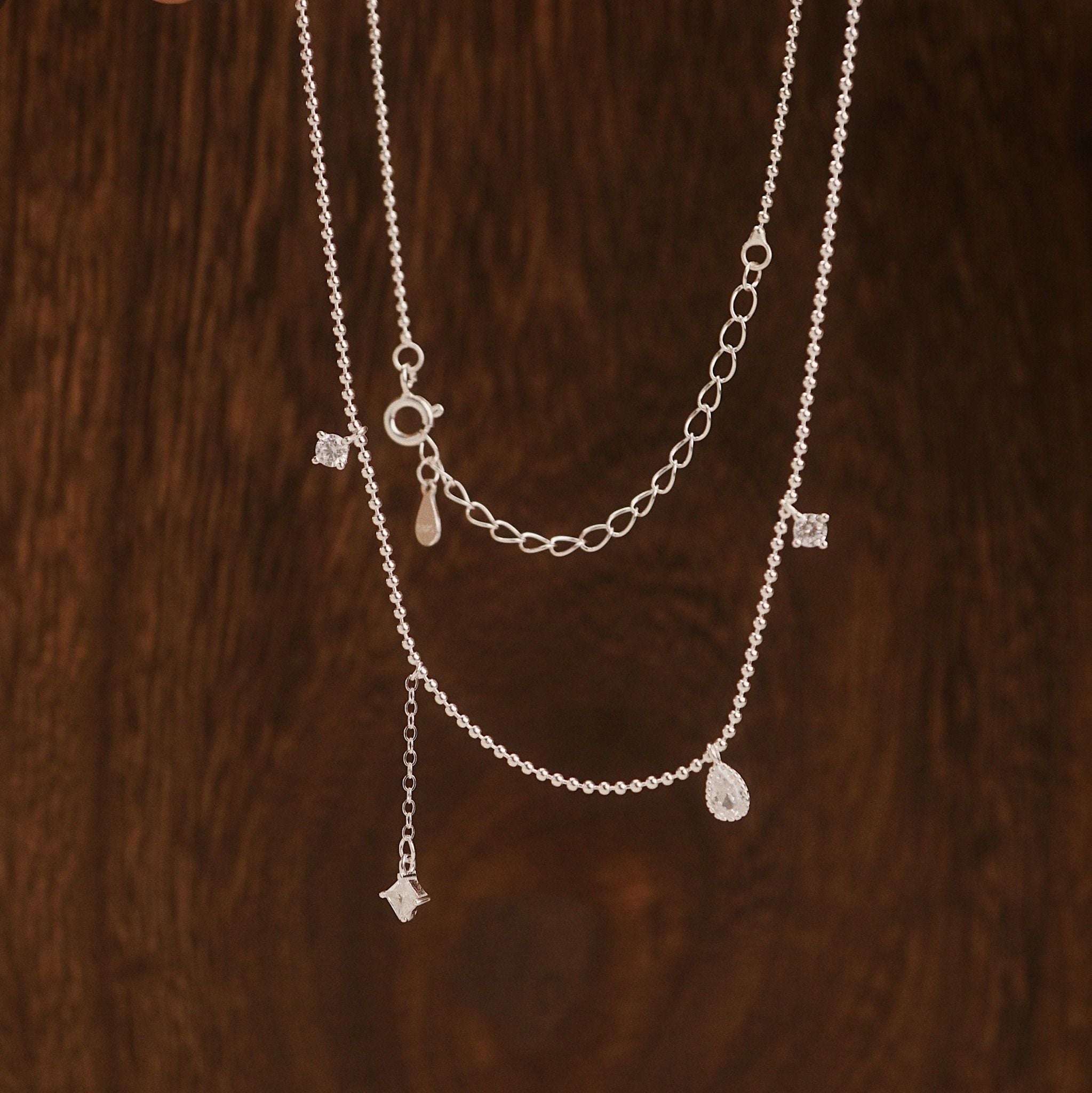 SPARKLE BEADED NECKLACE (S) 