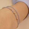  ROUND AMETHYST STONE BRACELET 