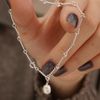  BOLD PEARL LINK BRACELET (S) 