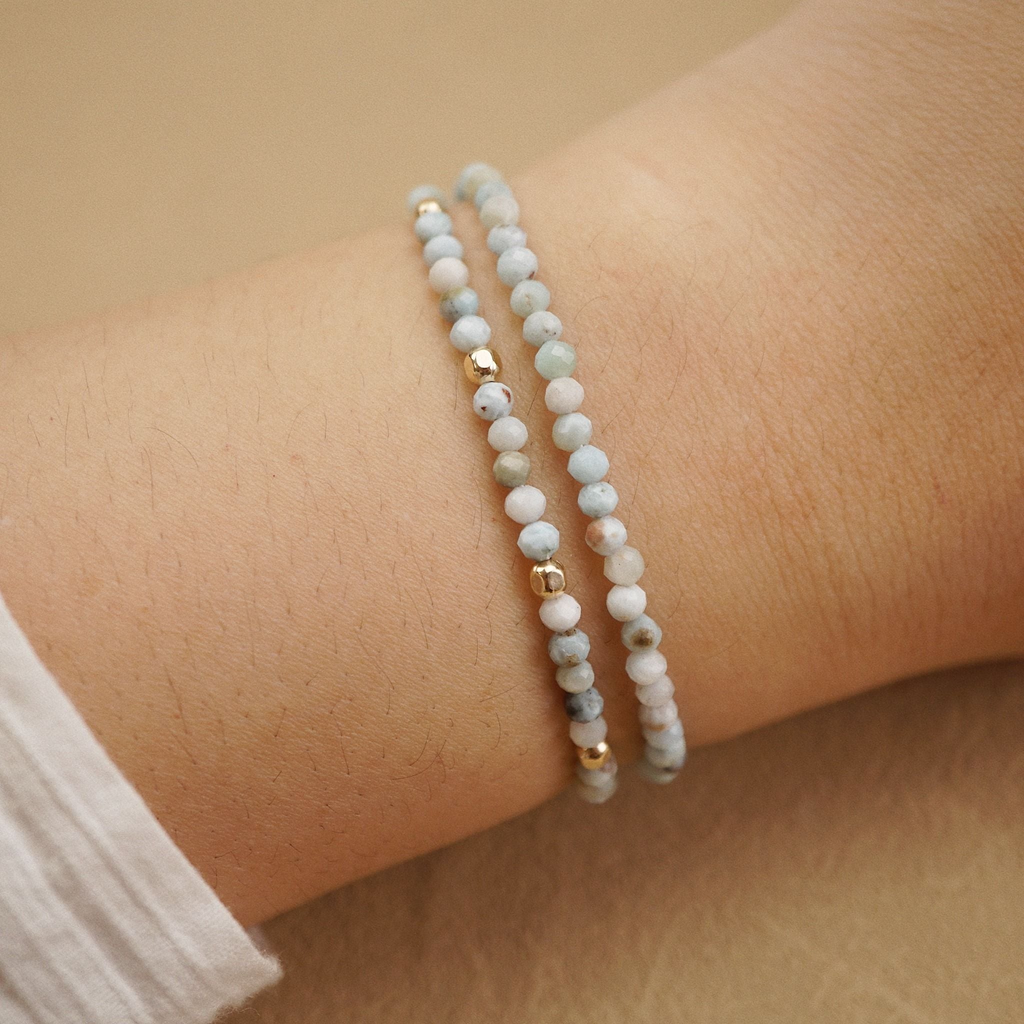  LARIMAR STONE BRACELET 