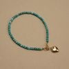  PUFF HEART - TURQUOISE BRACELET 