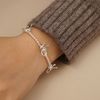  TRIPLE BOW ROUND PEARL BRACELET (S) 
