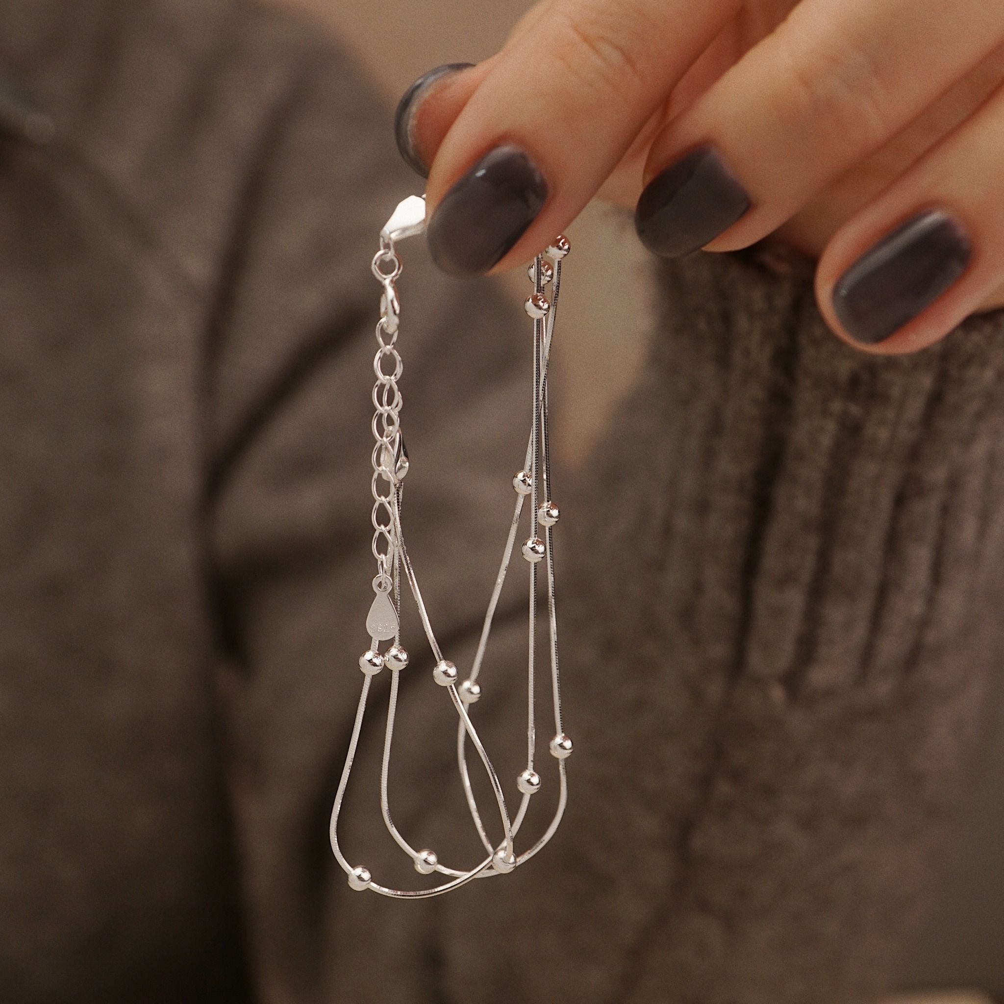  MULTI BALL SILKY BRACELET (S) 