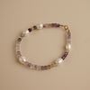  FLUORIT MIX PEARL BRACELET 