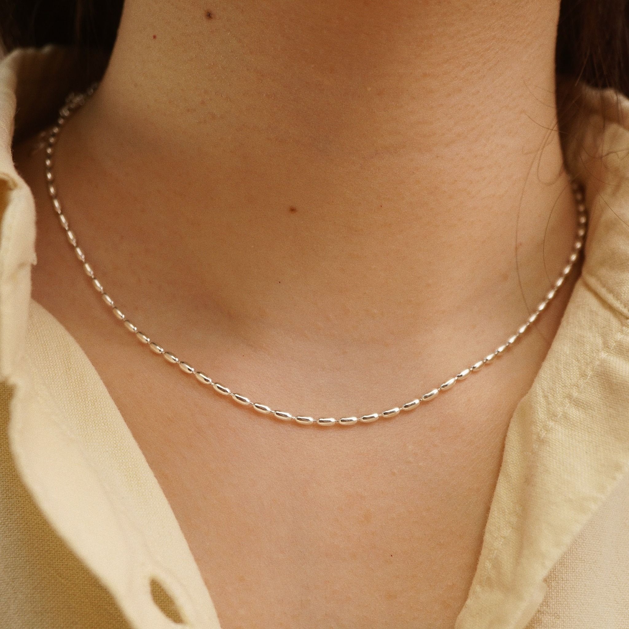  RICE BEADED NECKLACE (S) 