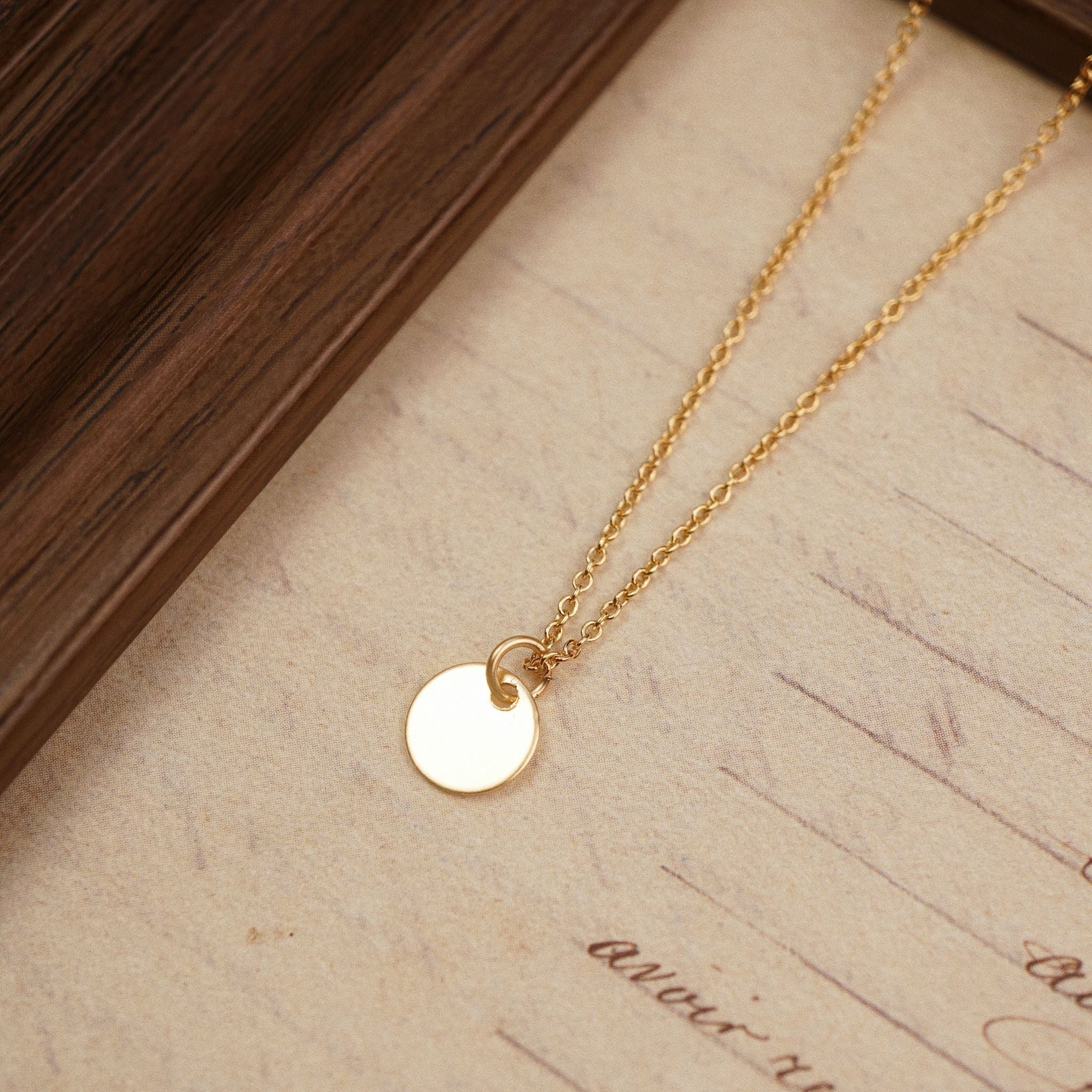  MINI DISC NECKLACE 