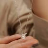  RIBBON PEARL NECKLACE (S) 