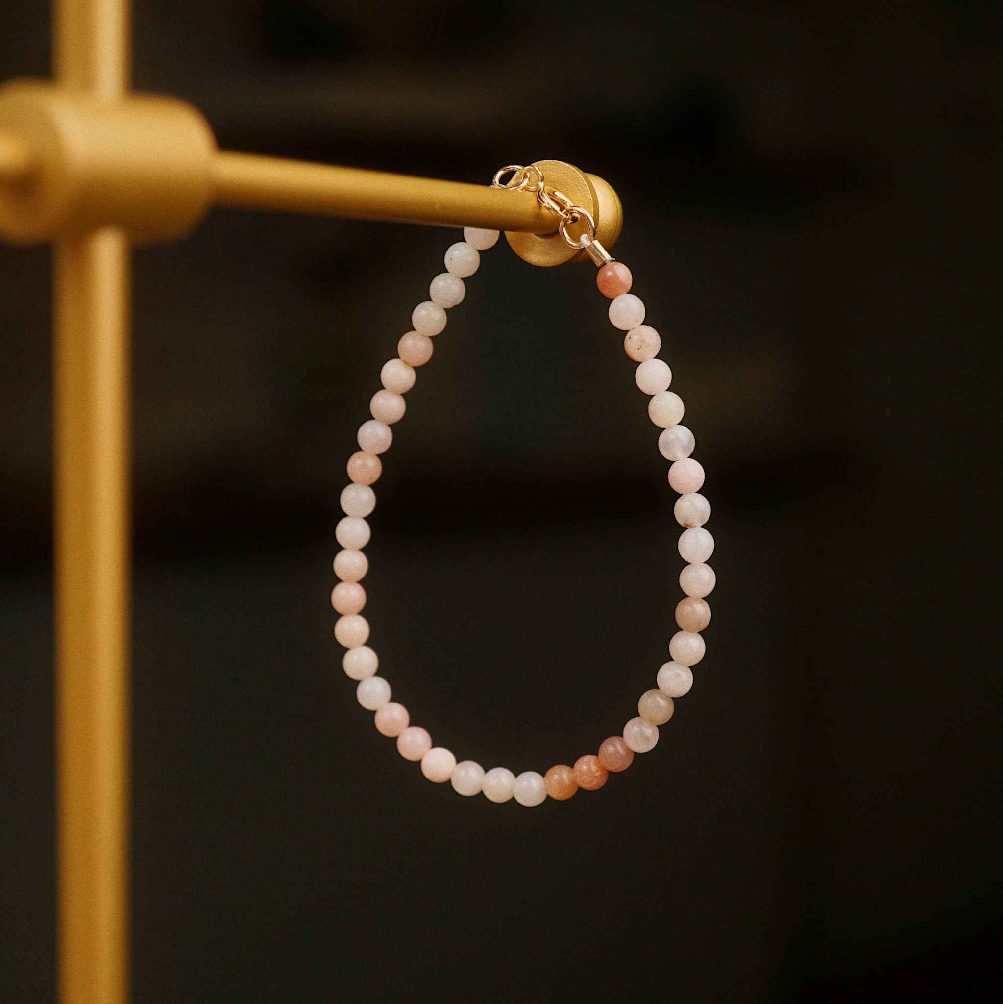  PINK OPAL STONE BRACELET 
