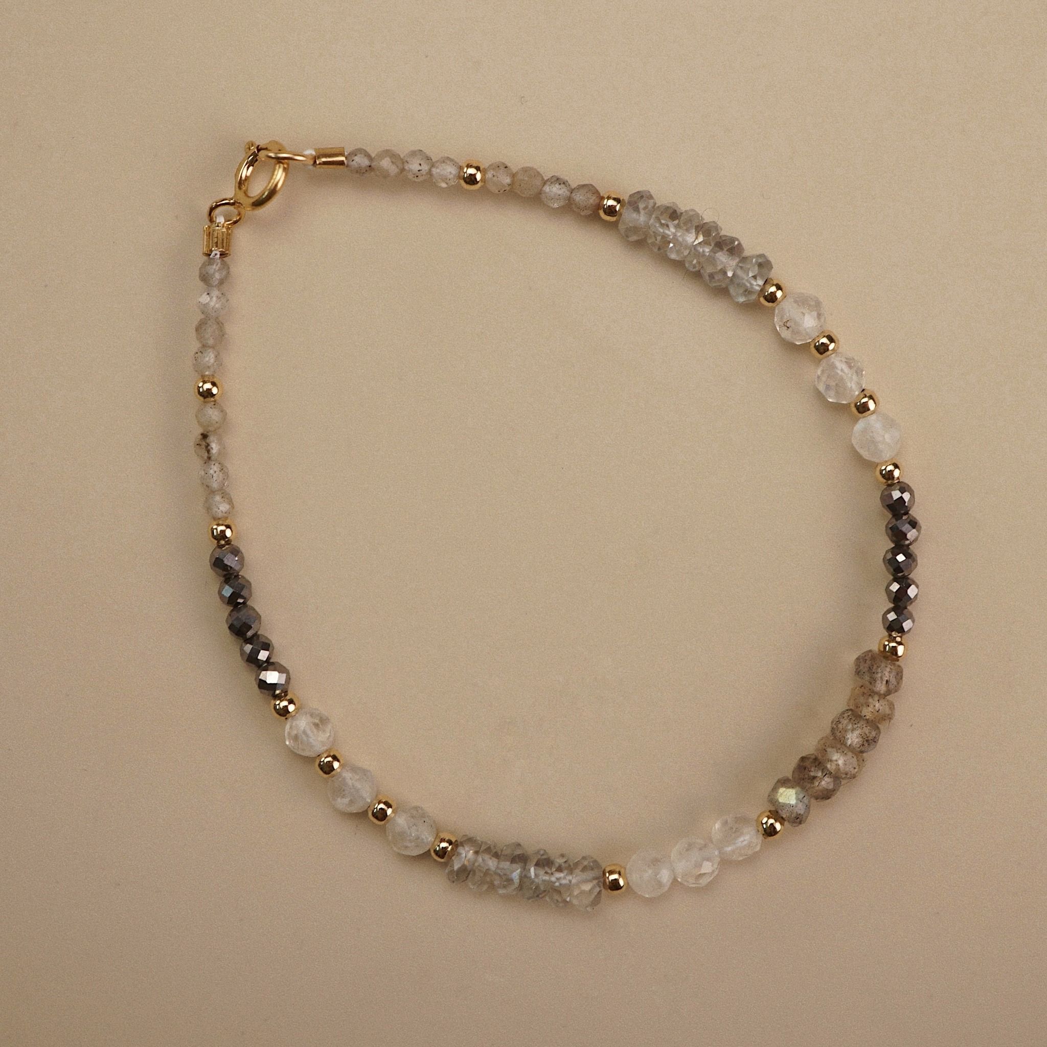  SILVER GREY PALETTE BRACELET 