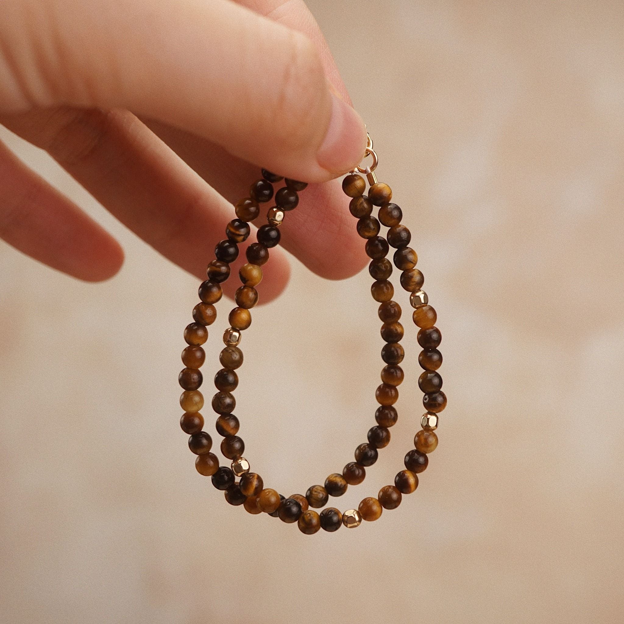  YELLOW TIGER STONE BRACELET 