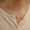  HEART STONE NECKLACE (S) 