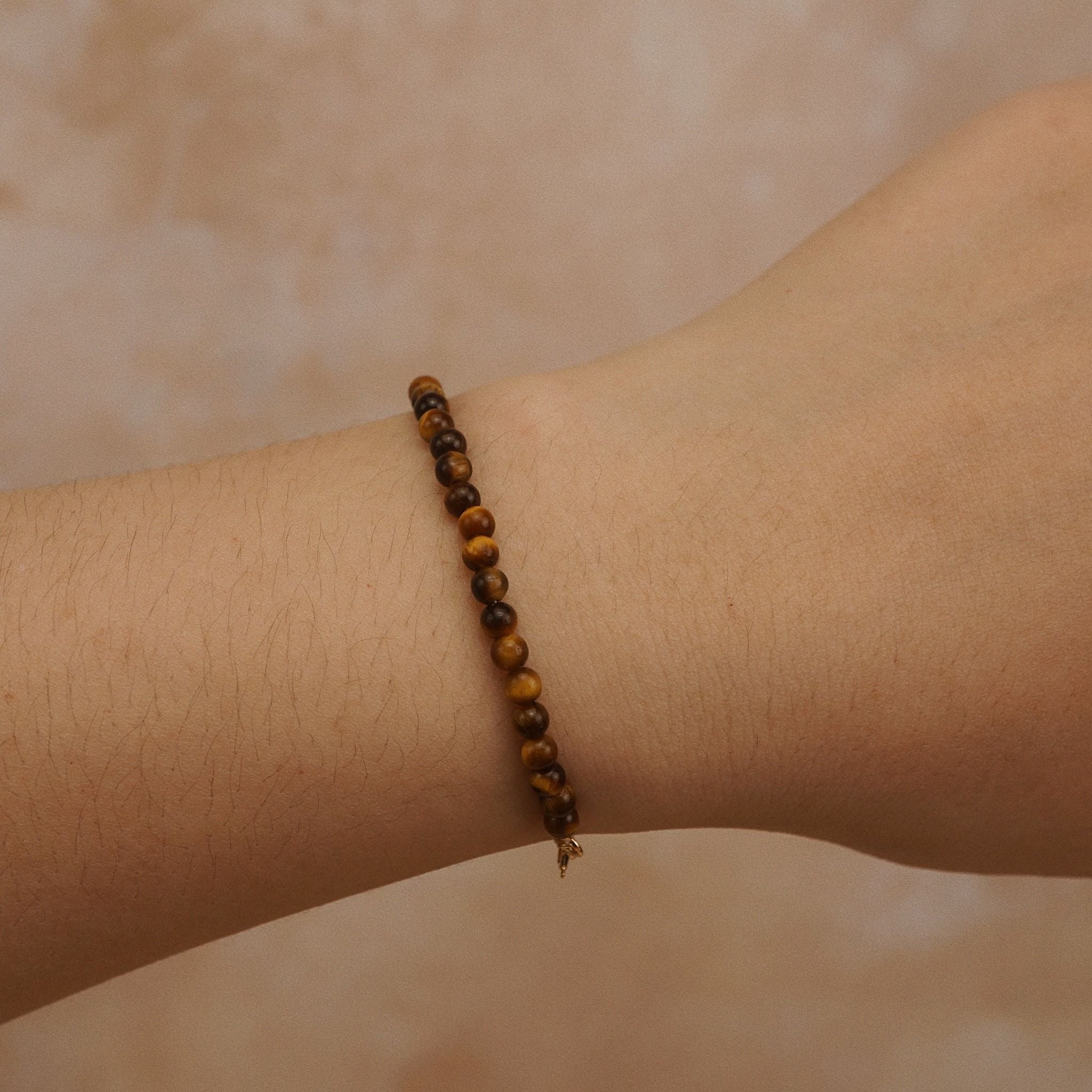  YELLOW TIGER STONE BRACELET 