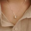  RIBBON PEARL NECKLACE (S) 