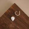  SHELL HOOP EARRINGS (S) 